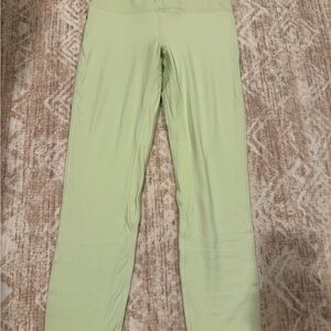 lululemon athletica align Light Green Leggings